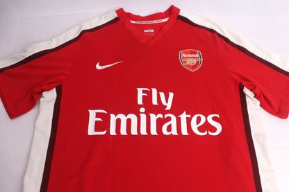 Arsenal 2008 Home Fabregas [M] Apparel Original Authentic Football Soccer Jersey Kit Shirt Nameset