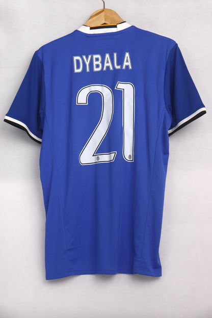 Juventus 2016 Away BNWT Dybala [M] Apparel Original Authentic Football Soccer Jersey Kit Shirt Nameset