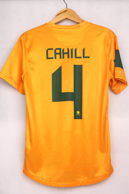 Australia 2012 Home Cahill [S] Apparel Original Authentic Football Soccer Jersey Kit Shirt Nameset