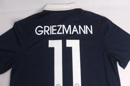 France 2014 Home Griezmann [L] Apparel Original Authentic Football Soccer Jersey Kit Shirt Nameset