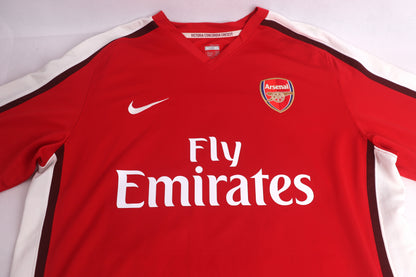 Arsenal 2008 Home Campbell [XL] Apparel Original Authentic Football Soccer Jersey Kit Shirt Nameset