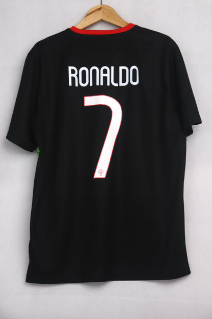 Portugal 2015 Away Ronaldo [L] Apparel Original Authentic Football Soccer Jersey Kit Shirt Nameset