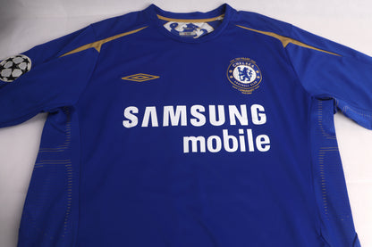 Chelsea 2005 Home Robben [XL] Apparel Original Authentic Football Soccer Jersey Kit Shirt Nameset
