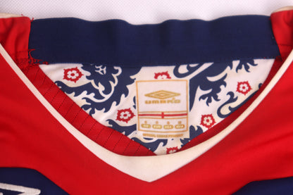 England 2008 Away Beckham [S] Apparel Original Authentic Football Soccer Jersey Kit Shirt Nameset
