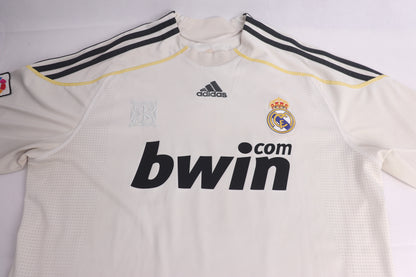 Real Madrid 2009 Home Ronaldo [L] Apparel Original Authentic Football Soccer Jersey Kit Shirt Nameset