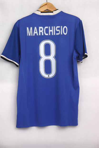 Juventus 2016 Away Marchisio [M] Apparel Original Authentic Football Soccer Jersey Kit Shirt Nameset