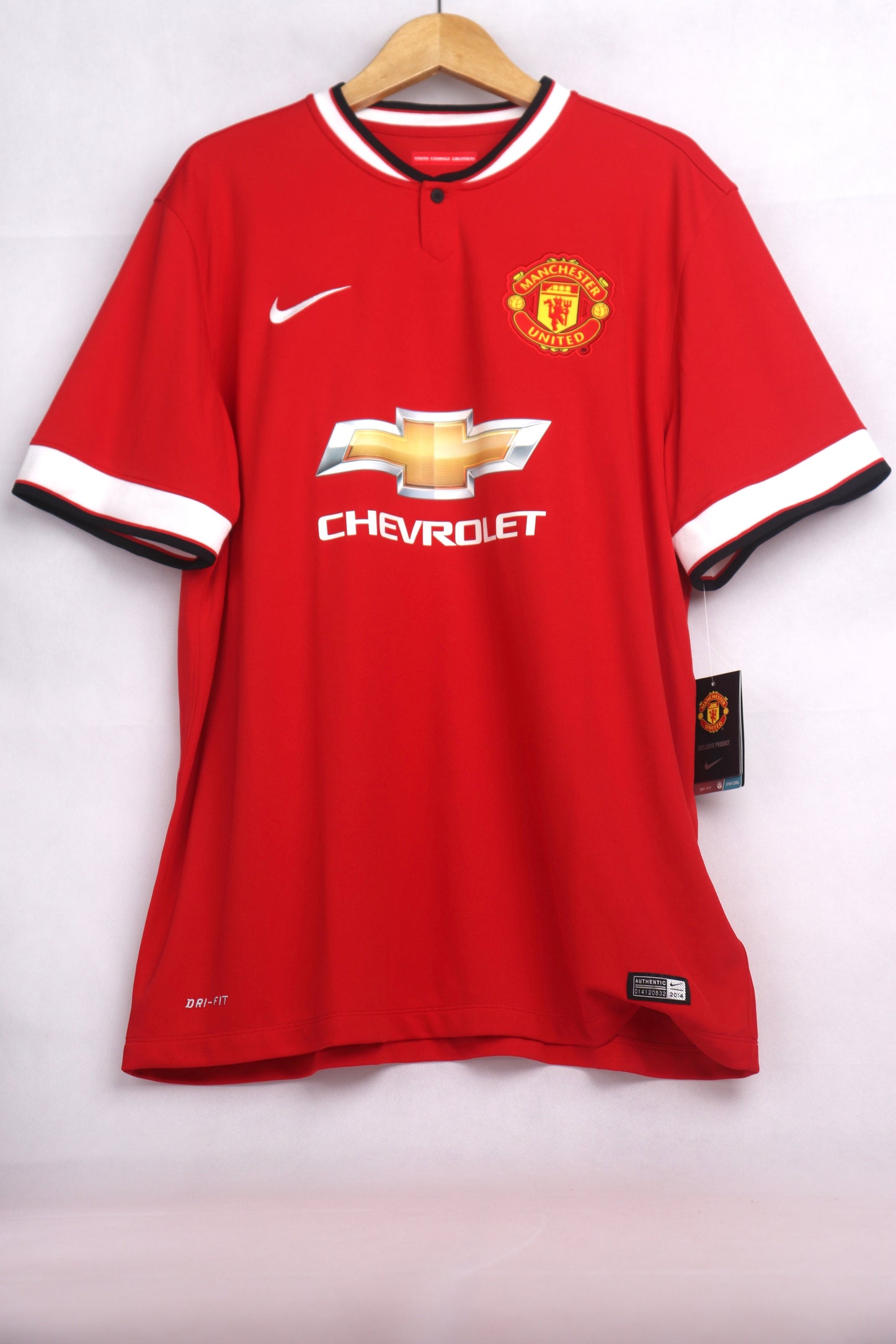 Manchester United 2014 Home BNWT Van Persie [XL]