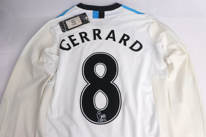 Liverpool 2011 Third Long Sleeve BNWT Gerrard [S] Apparel Original Authentic Football Soccer Jersey Kit Shirt Nameset