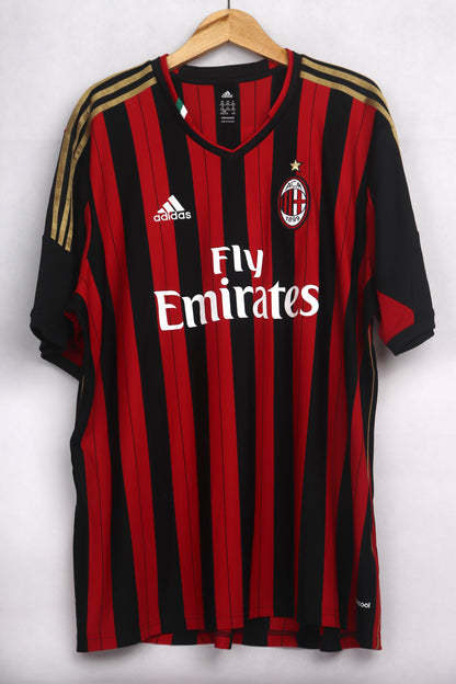 AC Milan 2013 Home Kaka [XXL] Apparel Original Authentic Football Soccer Jersey Kit Shirt Nameset