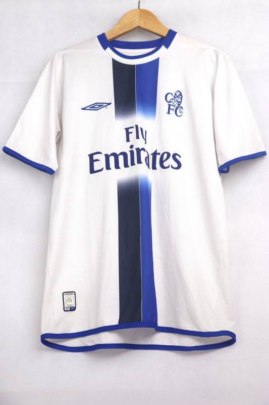 Chelsea 2004 Third Drogba [M] Apparel Original Authentic Football Soccer Jersey Kit Shirt Nameset