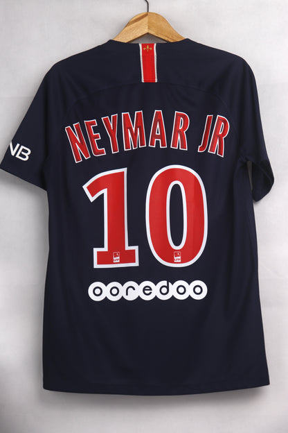 PSG 2018 Home Neymar [M] Apparel Original Authentic Football Soccer Jersey Kit Shirt Nameset