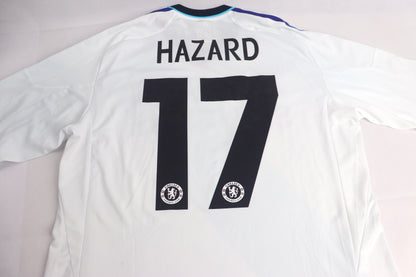 Chelsea 2012 Away BNWT Hazard [M] Apparel Original Authentic Football Soccer Jersey Kit Shirt Nameset