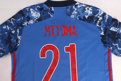 Japan 2020 Home BNWT Mitoma [M] Apparel Original Authentic Football Soccer Jersey Kit Shirt Nameset