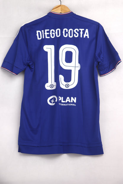 Chelsea 2015 Home BNWT Diego Costa [M] Apparel Original Authentic Football Soccer Jersey Kit Shirt Nameset