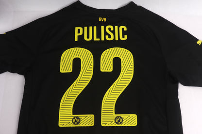 Borussia Dortmund 2015 Away Pulisic [M] Apparel Original Authentic Football Soccer Jersey Kit Shirt Nameset
