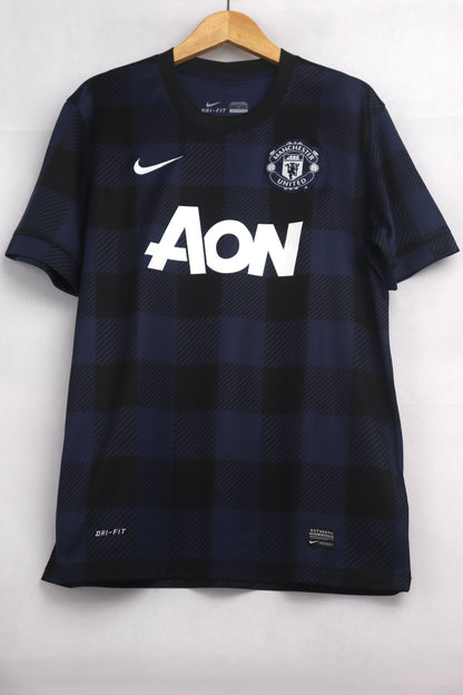 Manchester United 2013 Away Chicharito [L] Apparel Original Authentic Football Soccer Jersey Kit Shirt Nameset