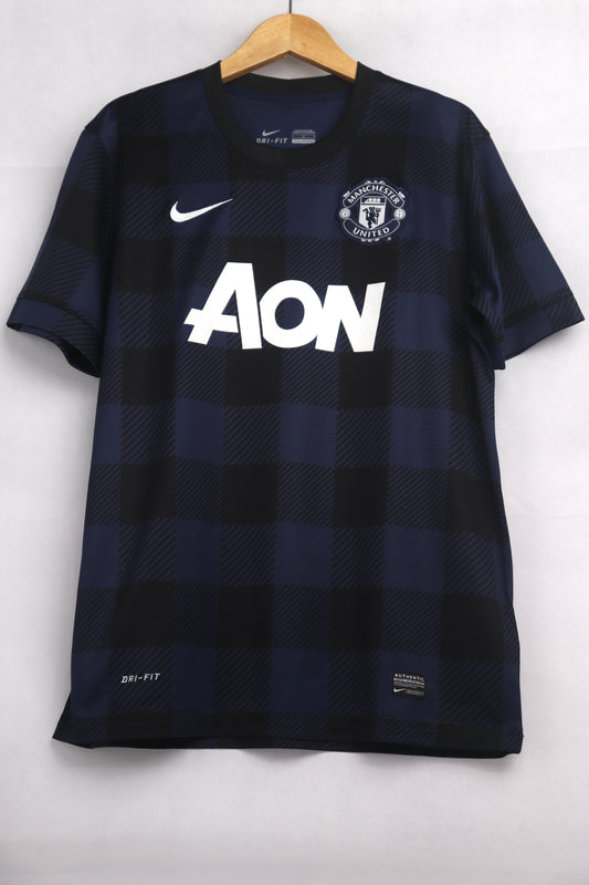 Manchester United 2013 Away Chicharito [L] Apparel Original Authentic Football Soccer Jersey Kit Shirt Nameset